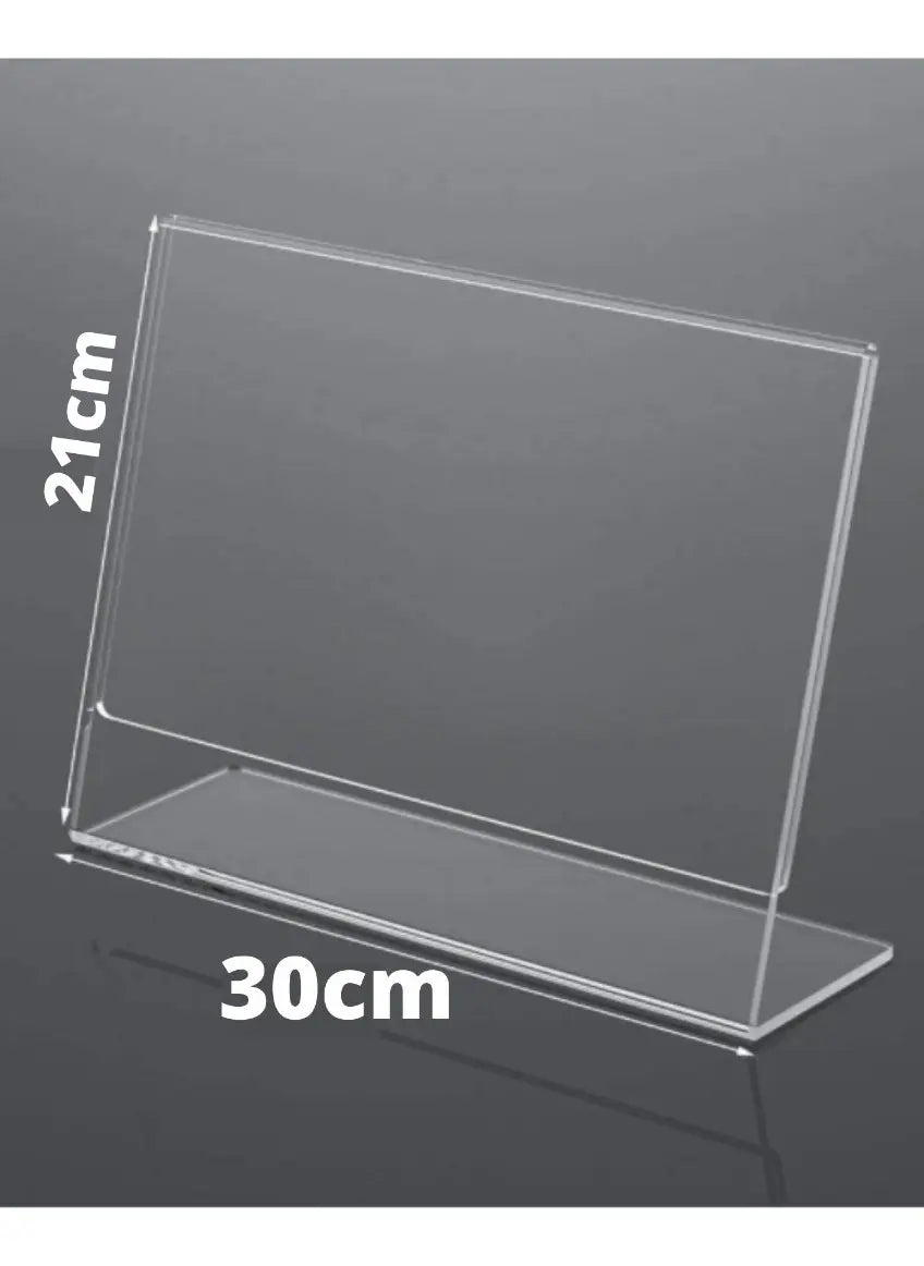 Exhibidor Acrílico A4 Horizontal