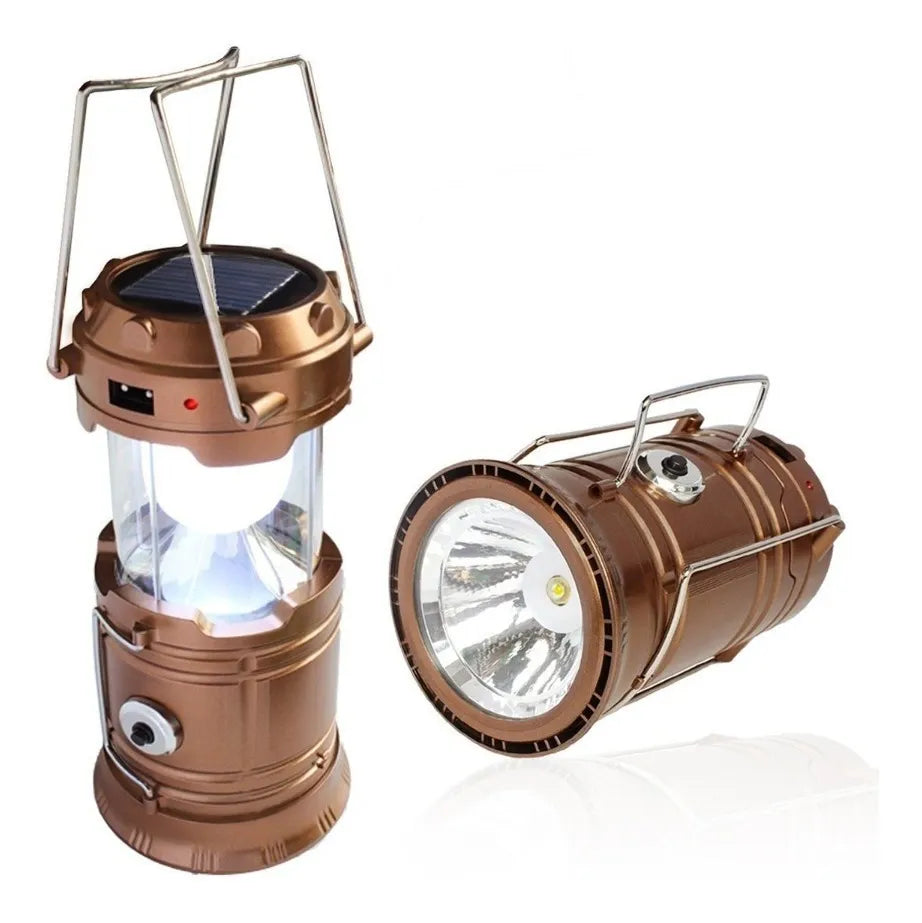 Farol Recargable Led Solar Y 220v