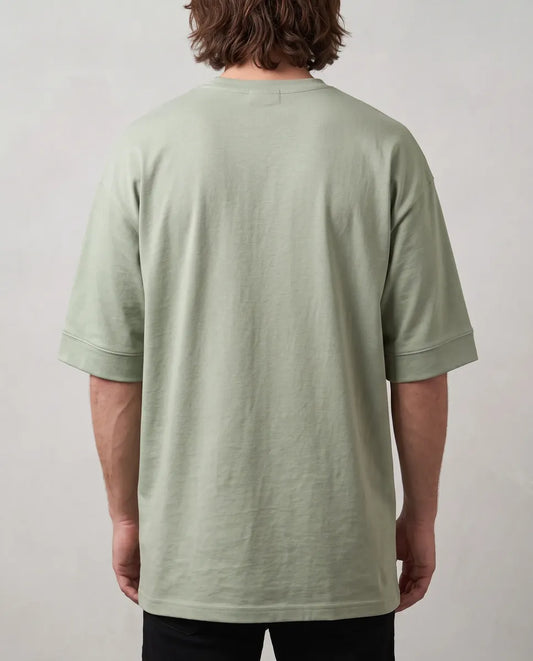 Remera Oversize Premium - Verde claro
