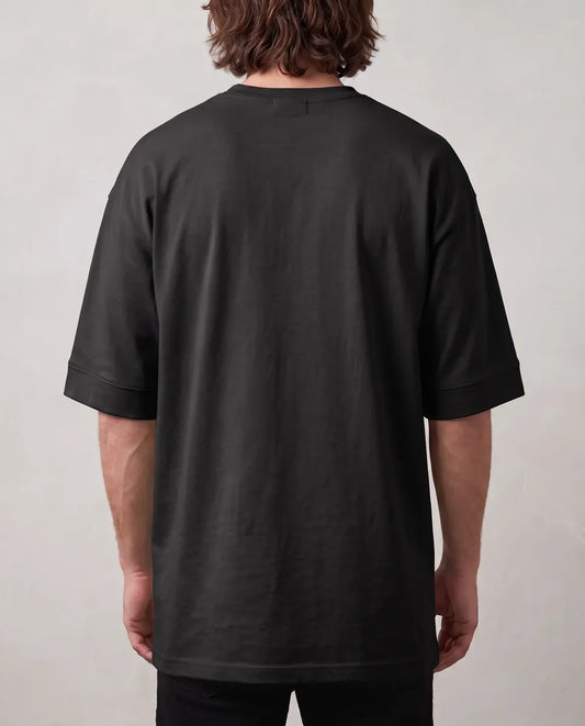 Remera Oversize Premium - Negra