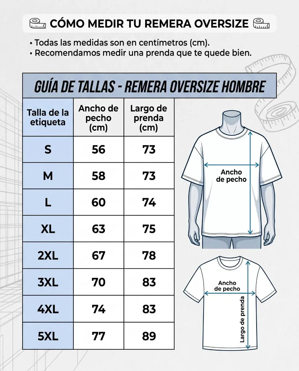 Remera Oversize Premium - Gris
