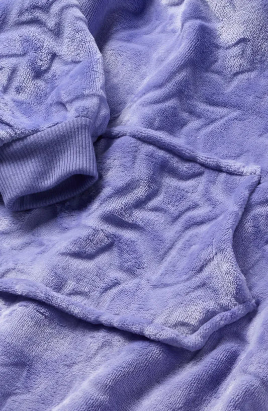Buzo manta infantil - Lila estrellas