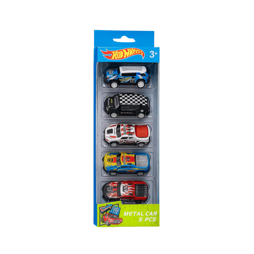 Pack de 5 Autos de Juguete