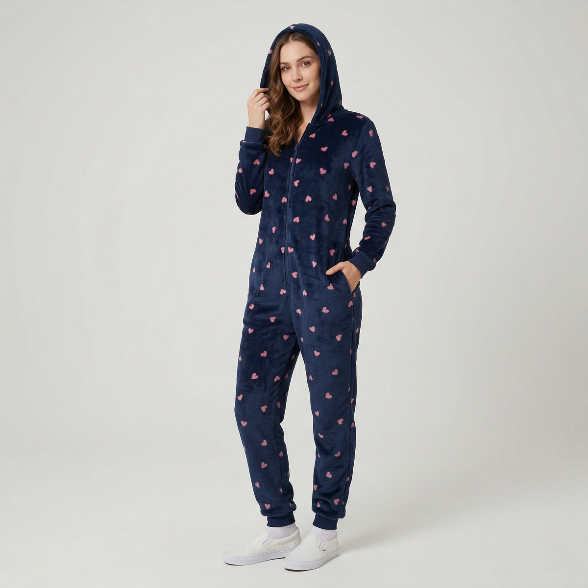 Pijama entero - corazones