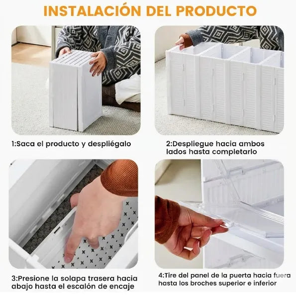 Zapatera Plegable 6 Estantes
