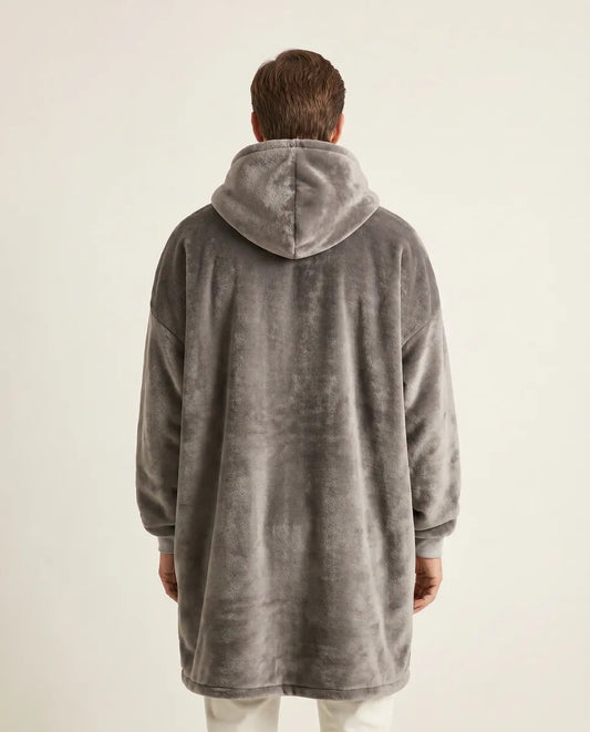 Buzo Manta Corderito - Gris