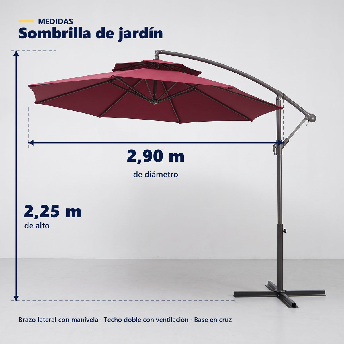 Sombrilla de Jardín