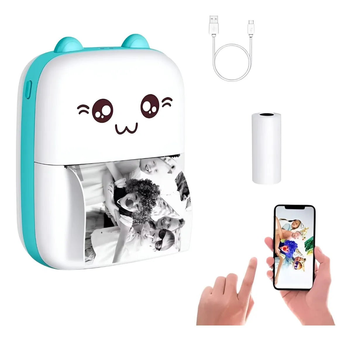 Mini Impresora Térmica Portátil Bluetooth