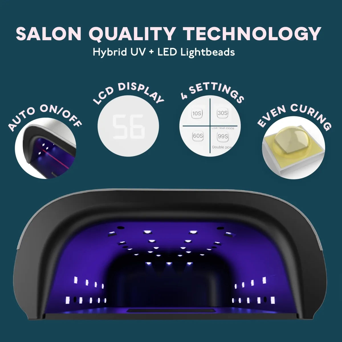 Lámpara UV LED para Uñas