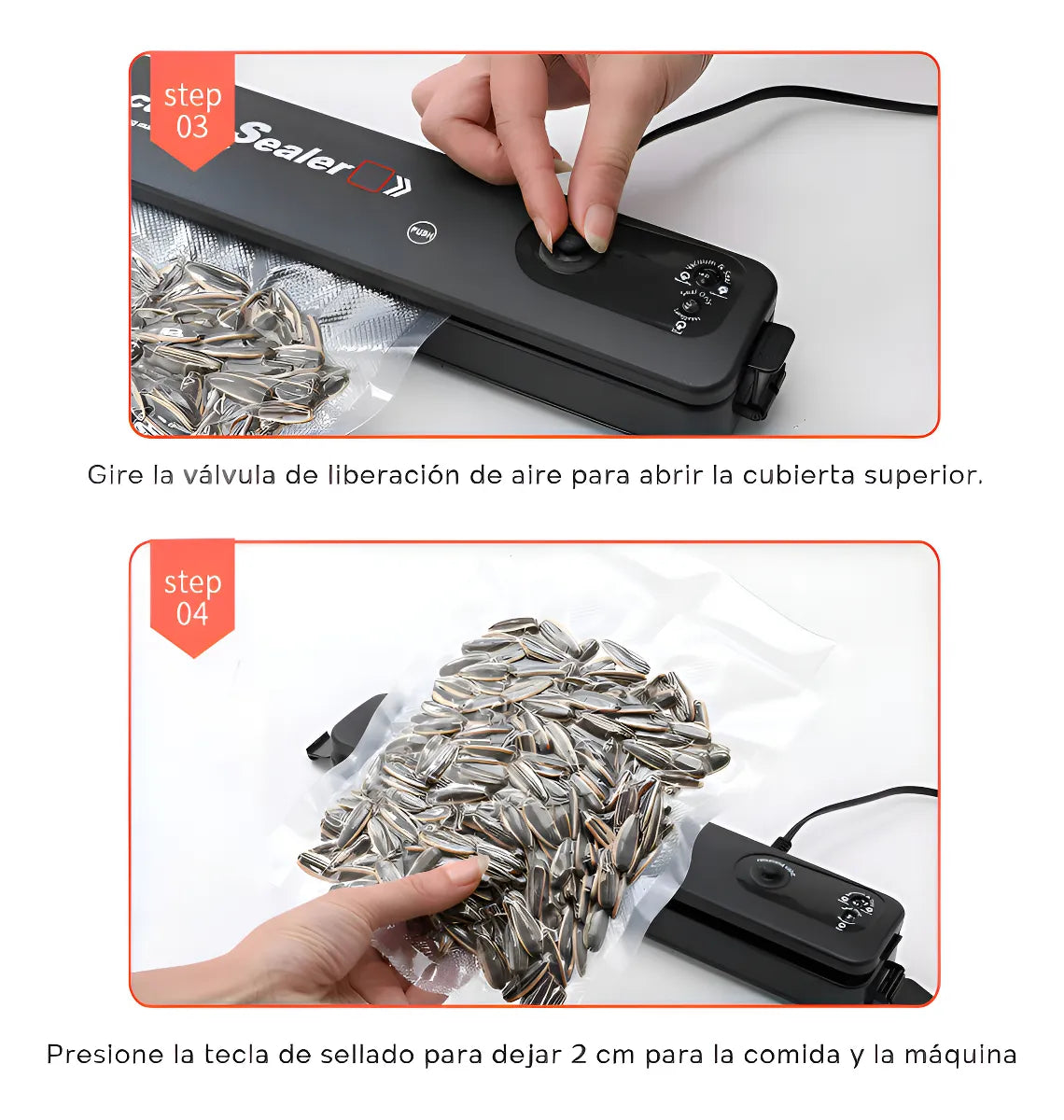 Selladora al vacío