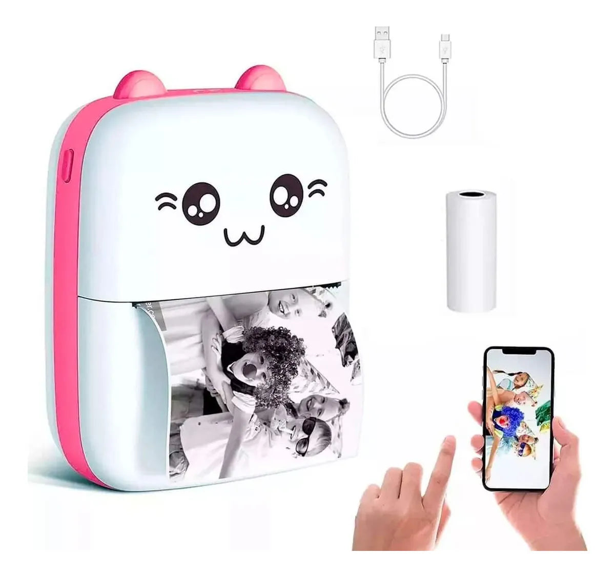 Mini Impresora Térmica Portátil Bluetooth