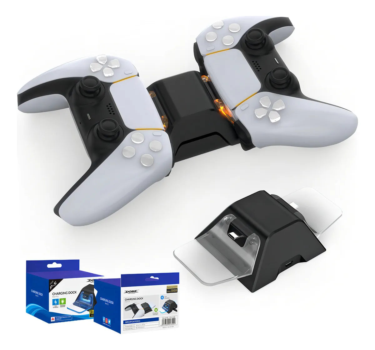 Base de Carga DOBE para Joystick PS5