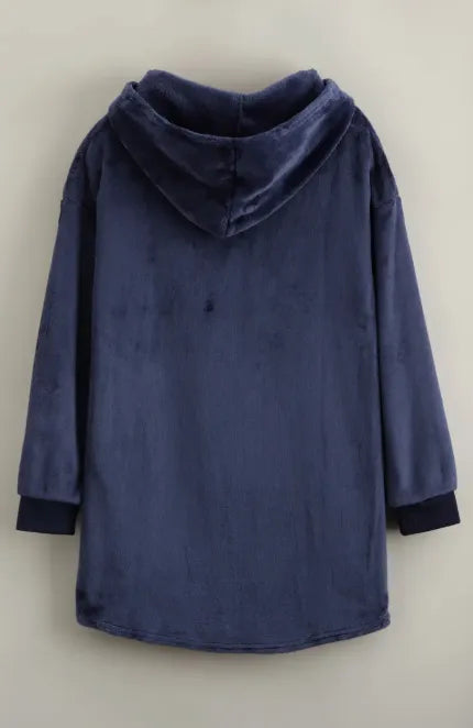 Buzo manta infantil - Azul liso