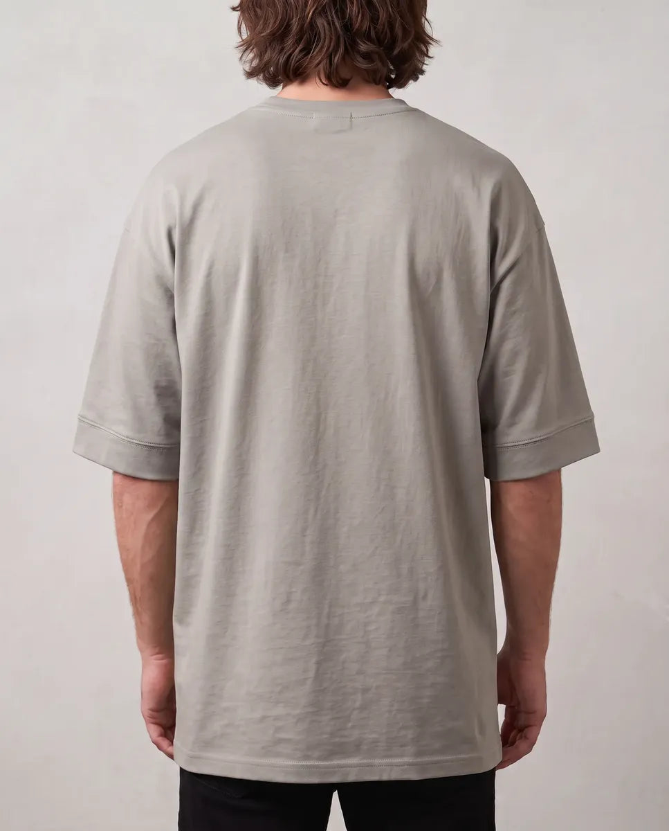 Remera Oversize Premium - Gris