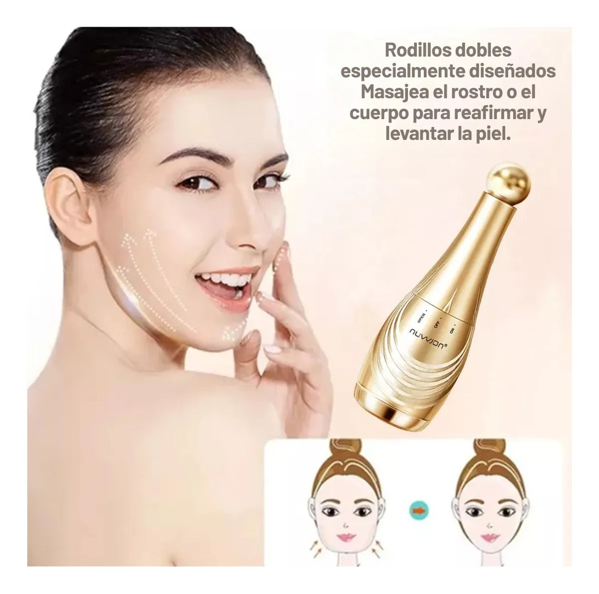 Masajeador Ultrasónico Facial
