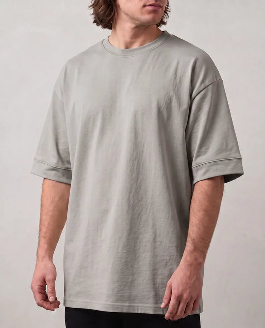 Remera Oversize Premium - Gris