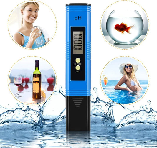Medidor Digital de pH con Pantalla LCD