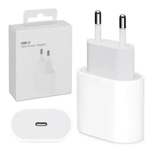 Cargador de Pared para iPhone – USB Tipo-C PD 18W