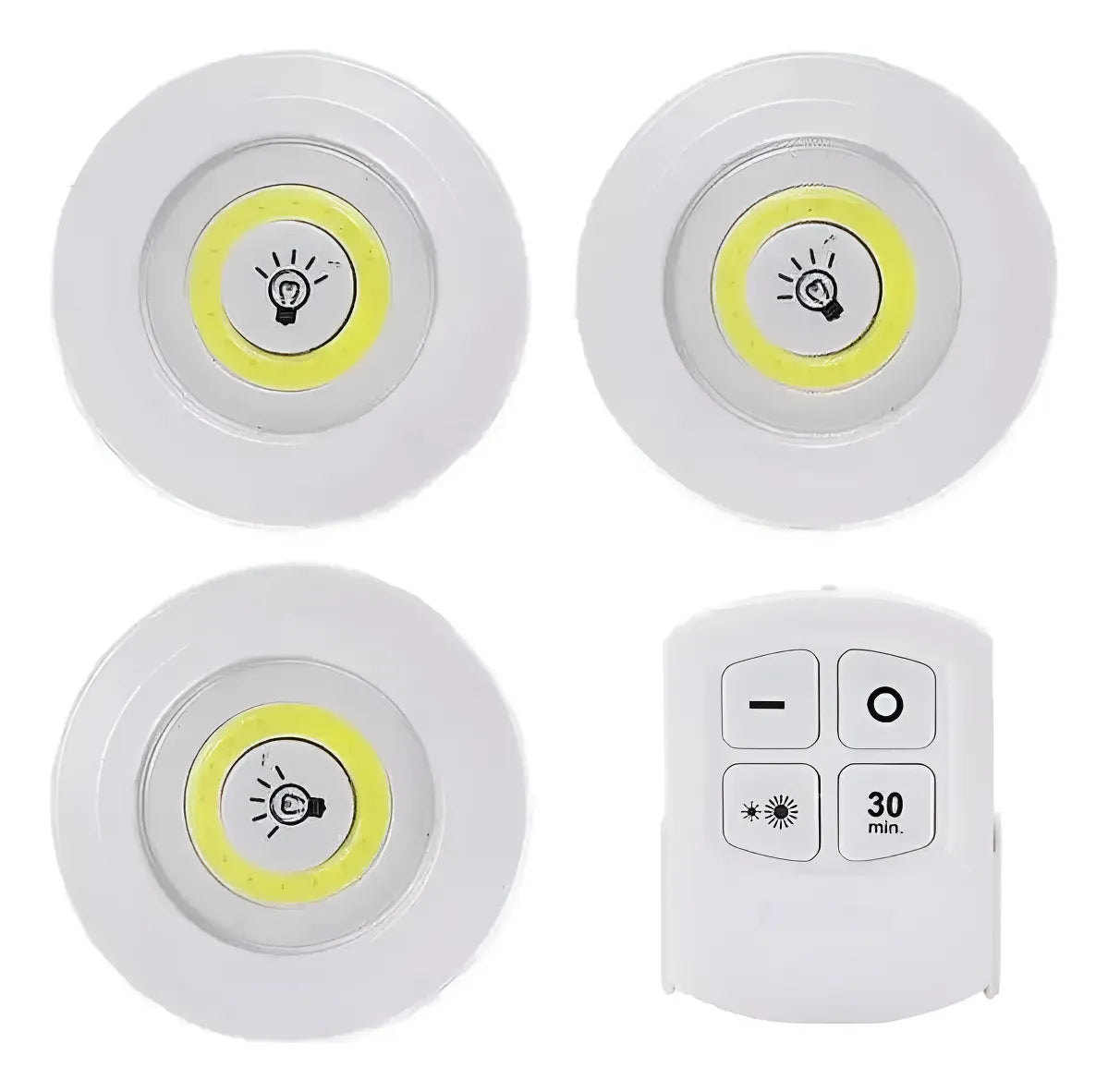 Set de 3 Luces LED Inalámbricas