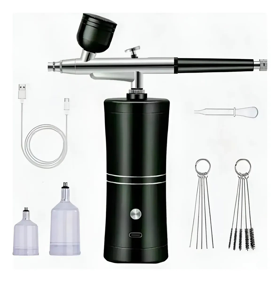 Kit Aerógrafo Compresor