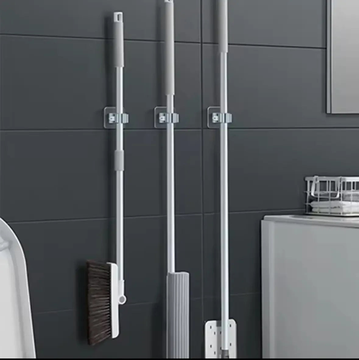 Soporte Adhesivo para pared - pack x3