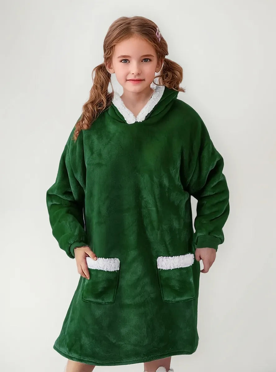 Buzo Manta Infantil - Verde