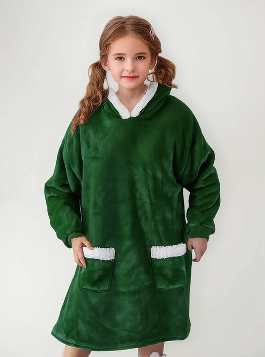 Buzo Manta Infantil - Verde