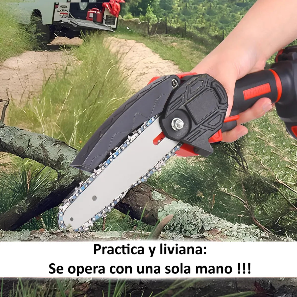 KIT Motosierra Inalámbrica