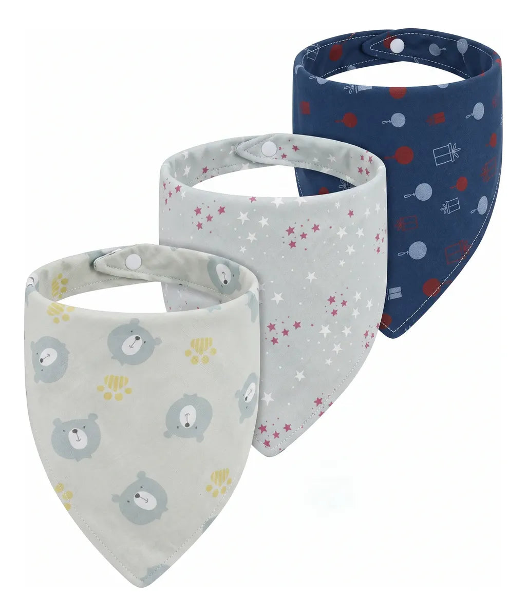Set de 3 Baberos