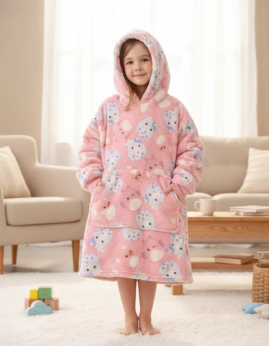 Buzo manta infantil - ROSA
