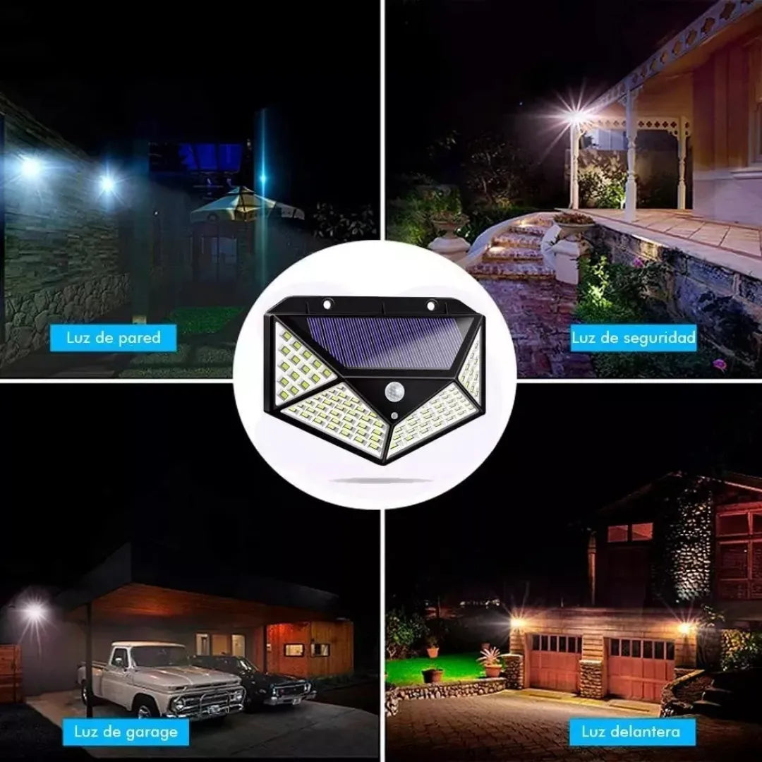 Foco LED con sensor 100 Leds