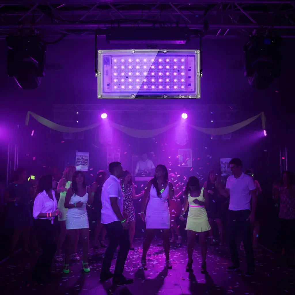Foco LED Luz Violeta UV 50W