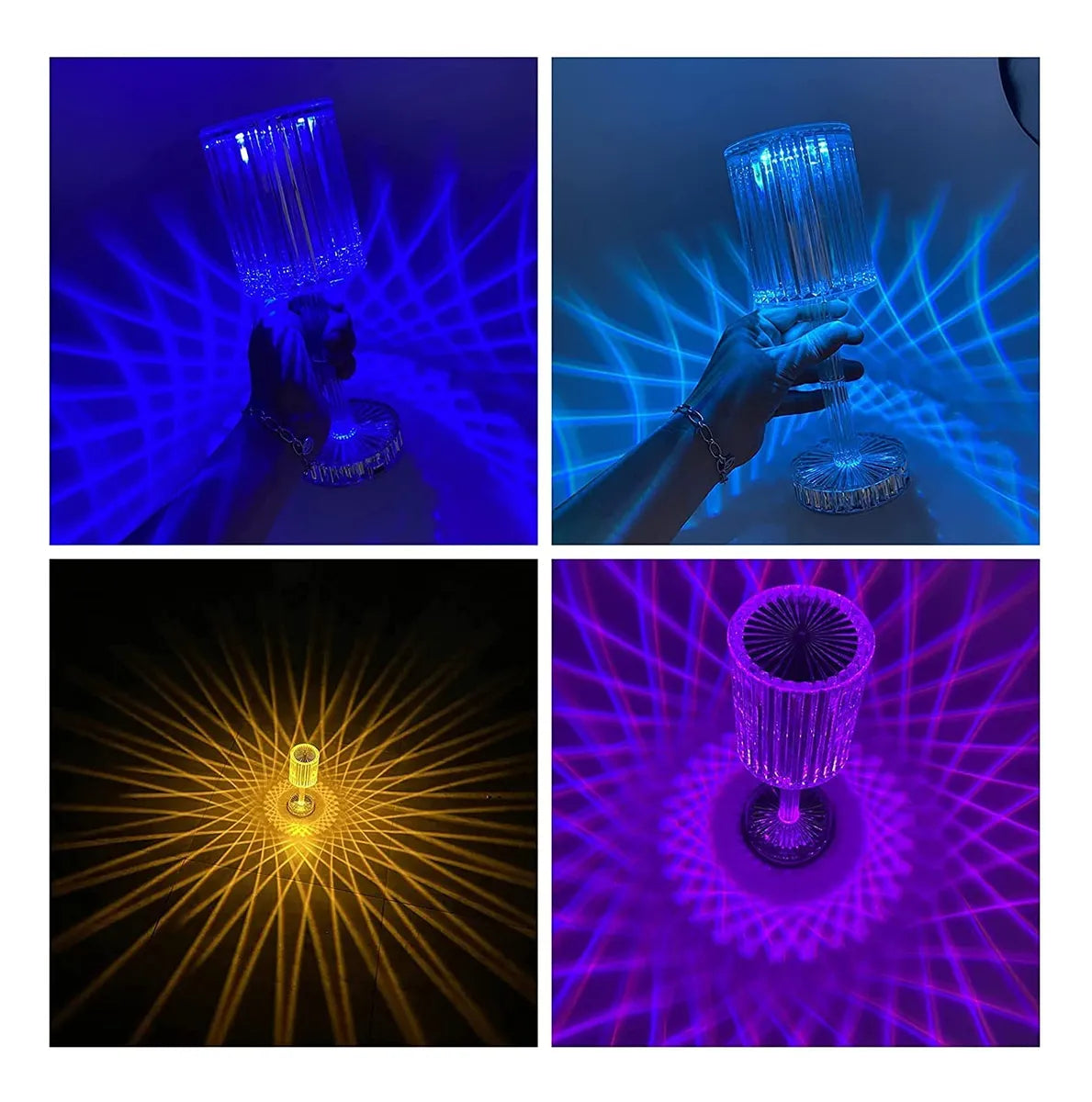 Lámpara LED RGB Táctil
