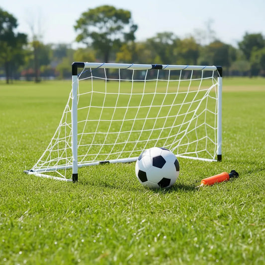 Mini Arco de Fútbol - Blanco