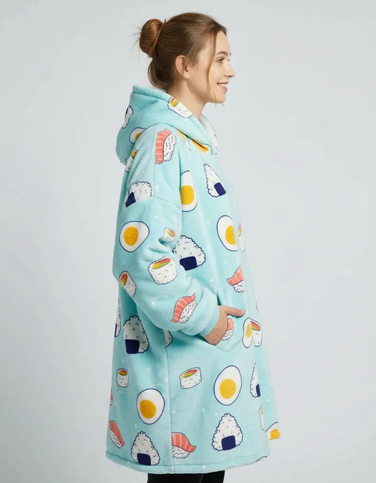 Buzo Manta Corderito - Sushi