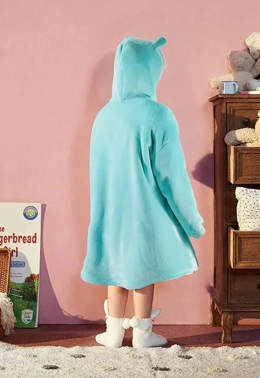 Buzo Manta Infantil - Turquesa