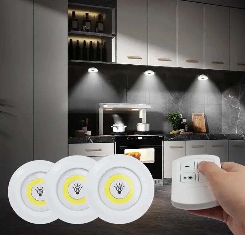 Set de 3 Luces LED Inalámbricas