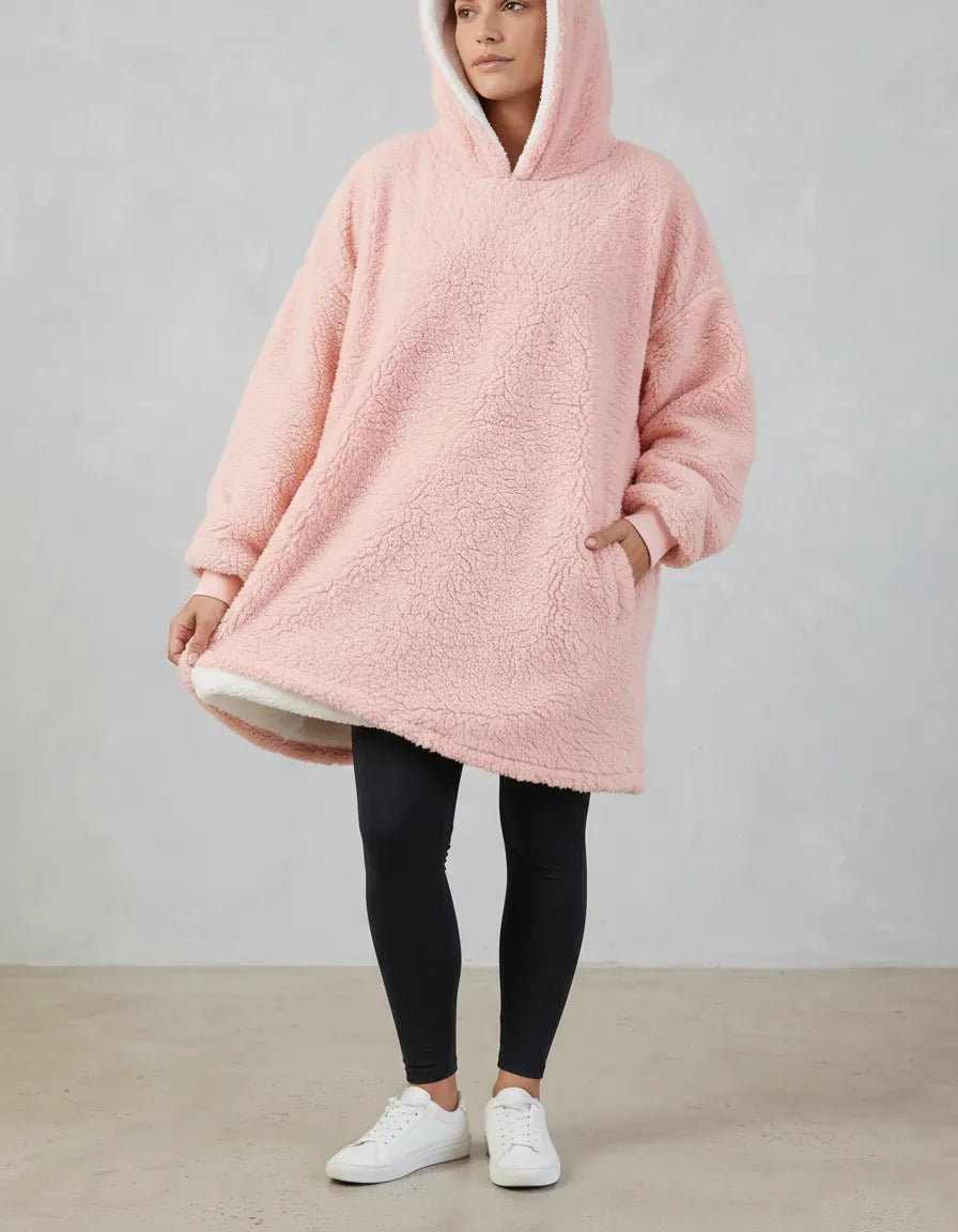 Buzo Manta Rosa