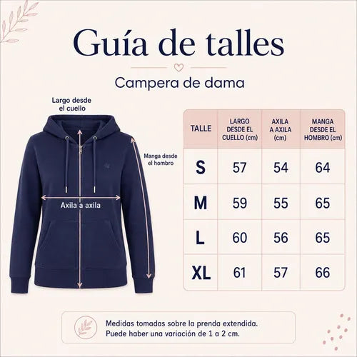 Campera de Mujer con Capucha