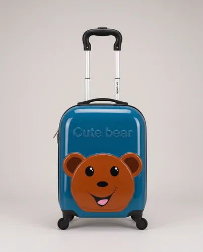Valija Infantil 16" - Oso Azul