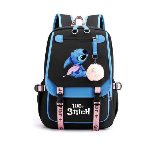 Mochila Escolar de Stitch