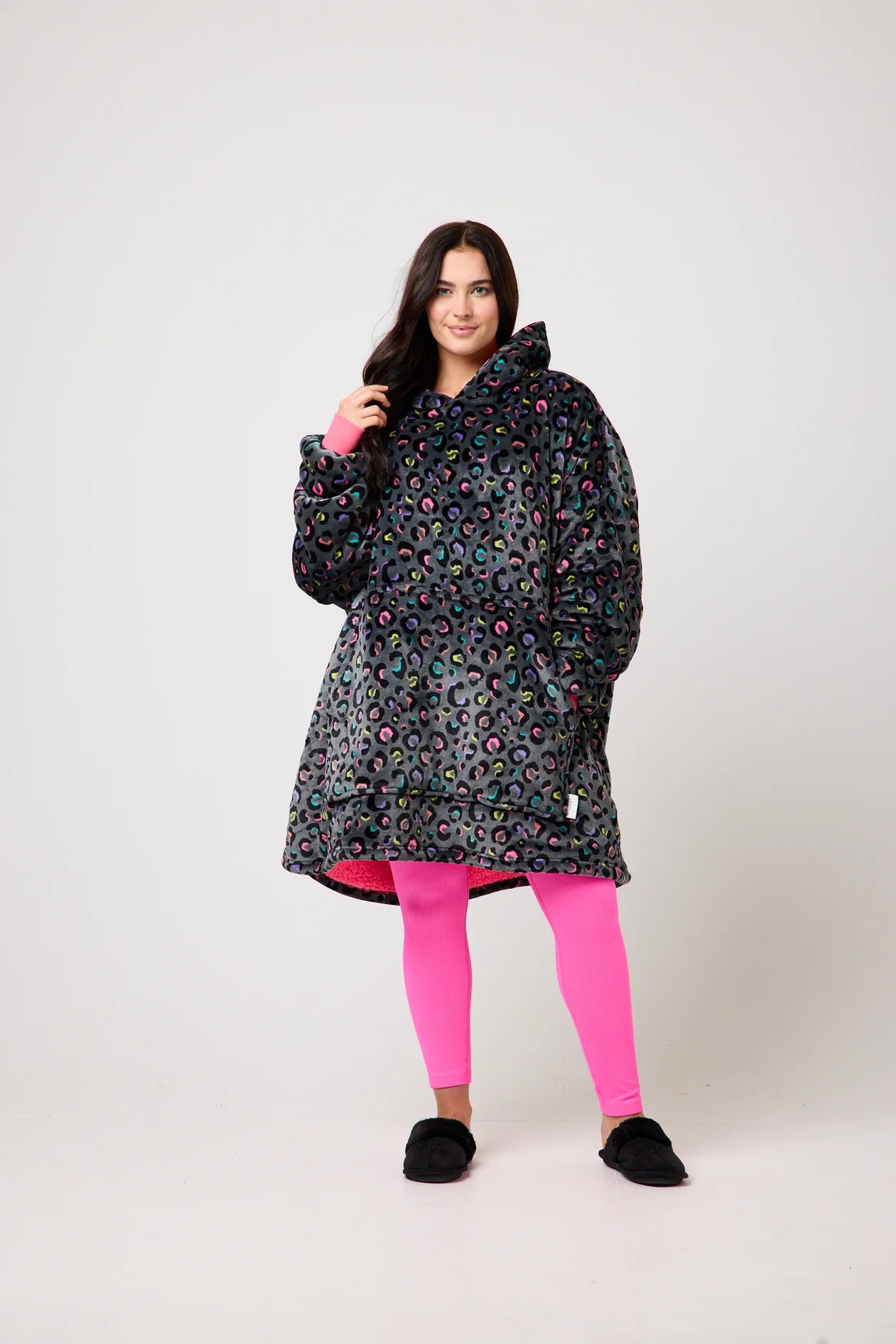 Buzo Manta - Leopardo Fucsia