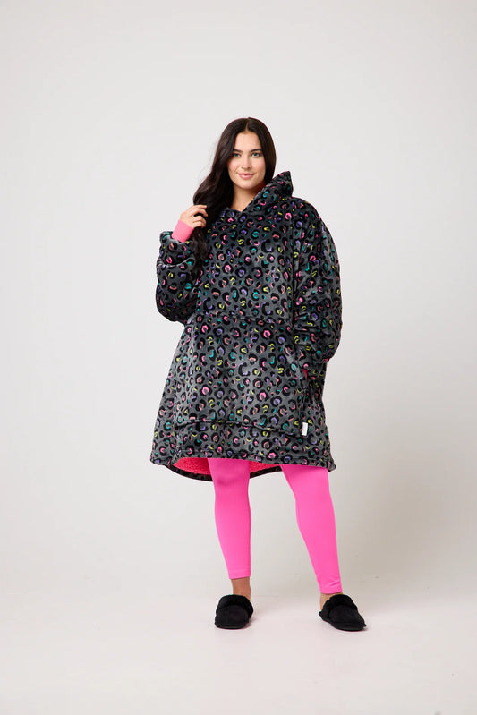 Buzo Manta - Leopardo Fucsia