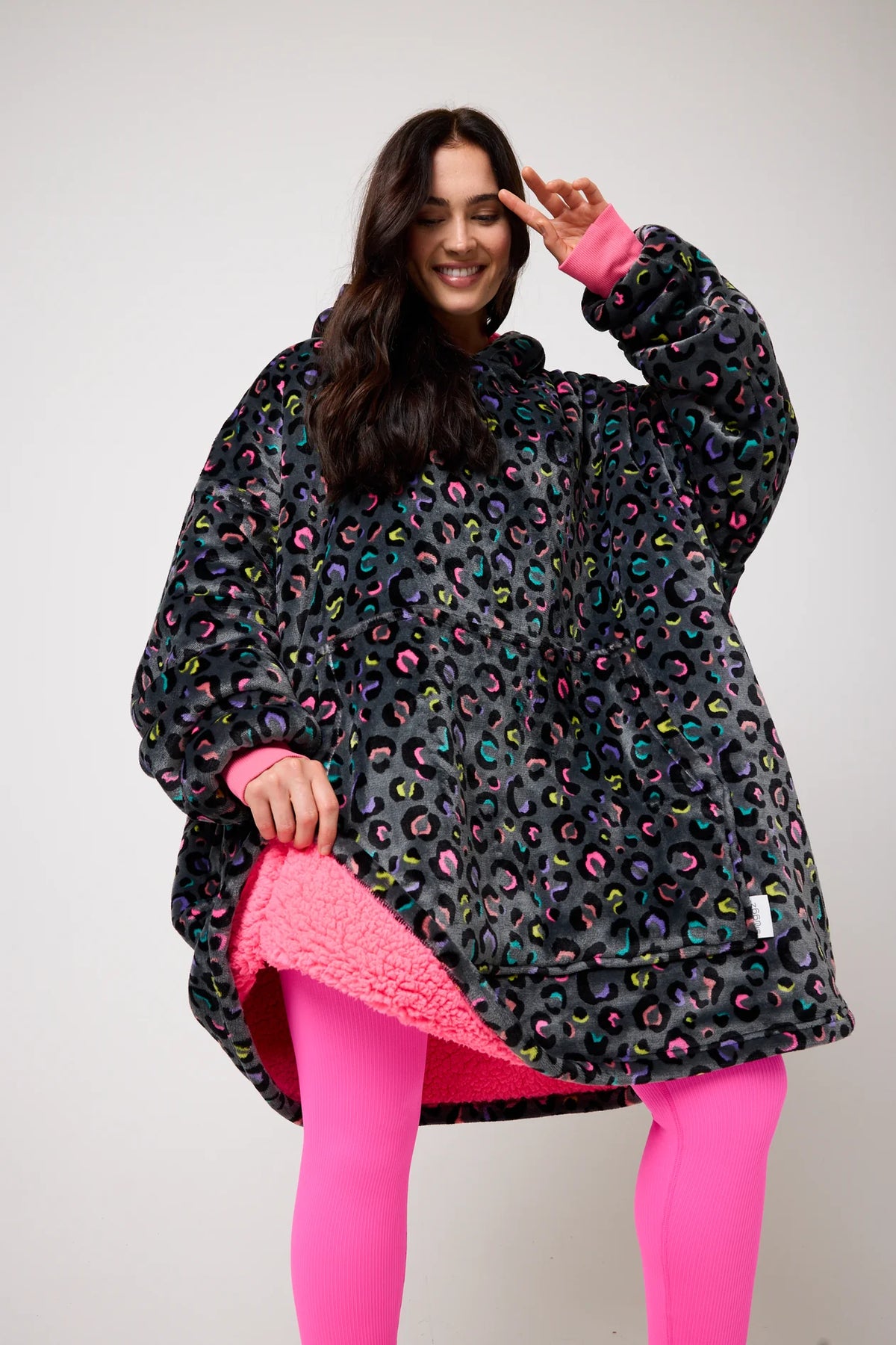Buzo Manta - Leopardo Fucsia
