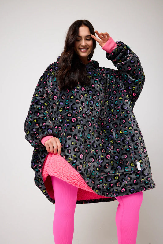 Buzo Manta - Leopardo Fucsia