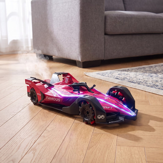Auto de Carreras con Humo a Control Remoto