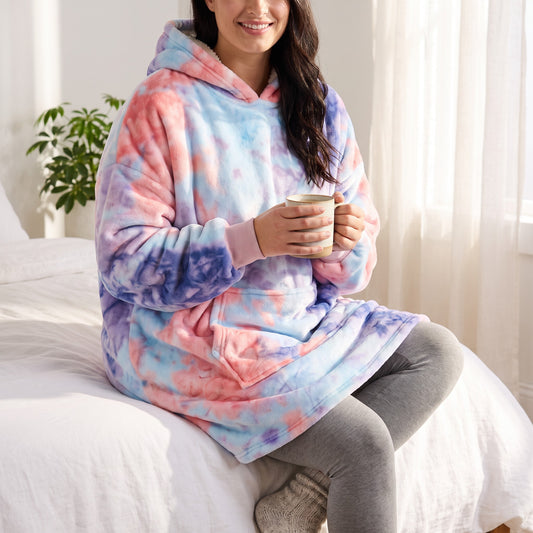Buzo Manta Corderito - Tie Dye