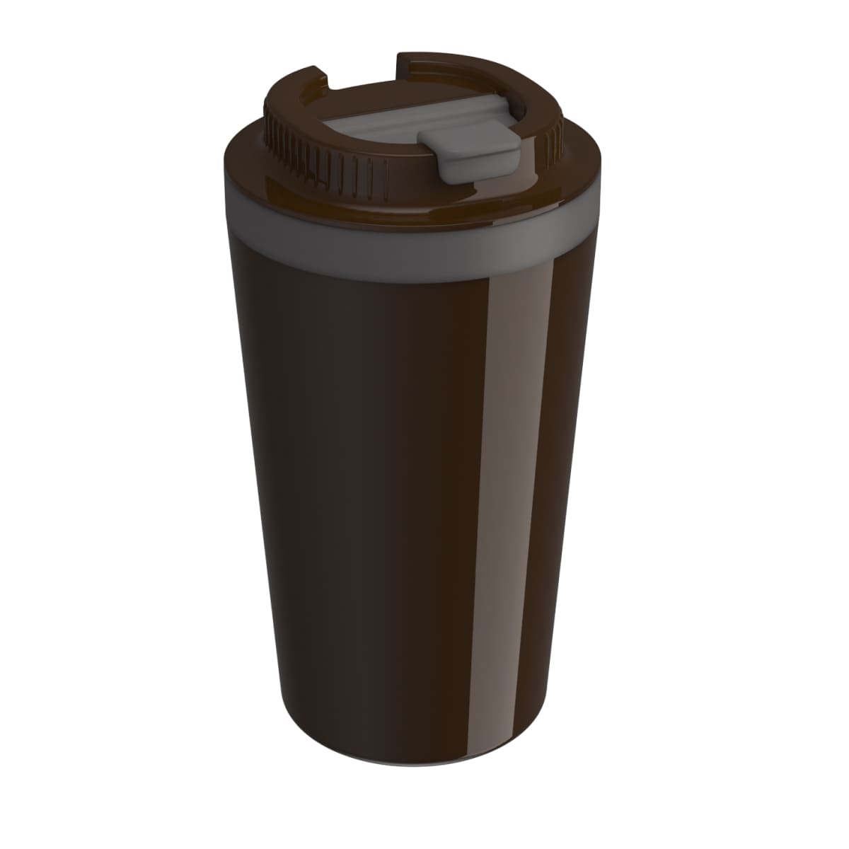 Vaso Térmico Minas 400 ml con Tapa color marrón