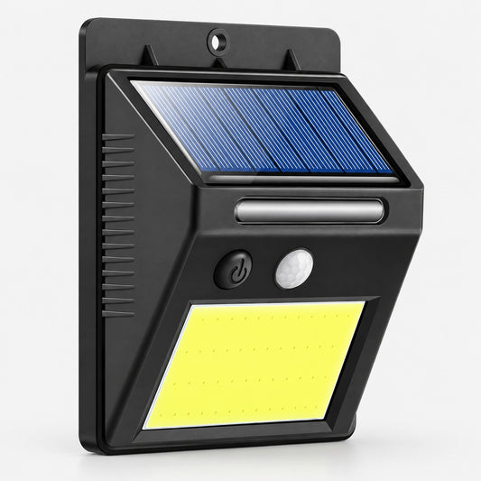 Foco solar con sensor de movimiento 48 LED