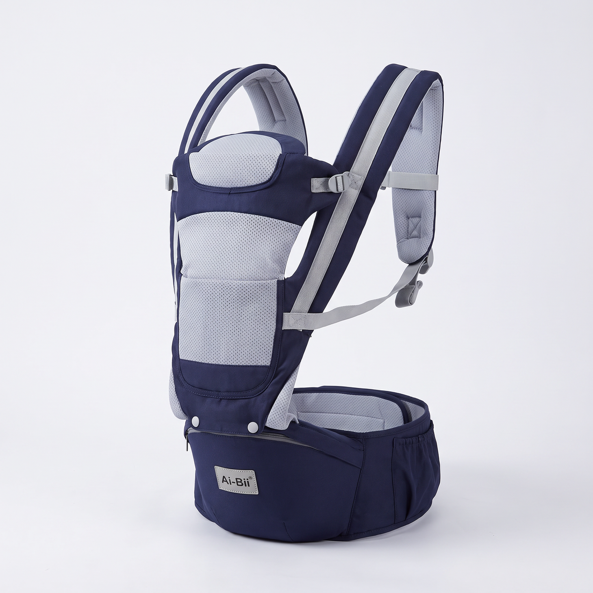 Mochila porta bebé ergonómica con asiento